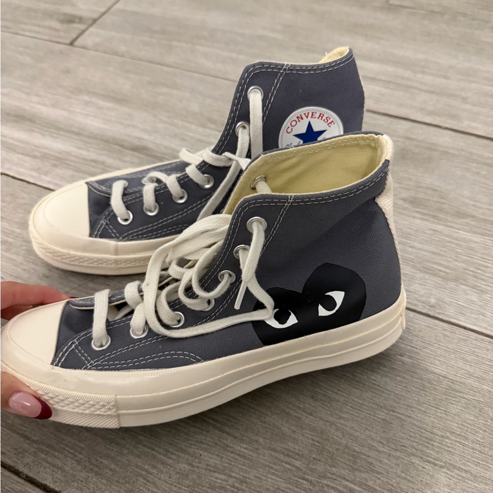 converse comme des garcons only worn once